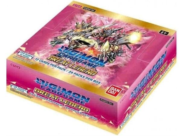 Digimon Card Game Great Legend BT4 Display