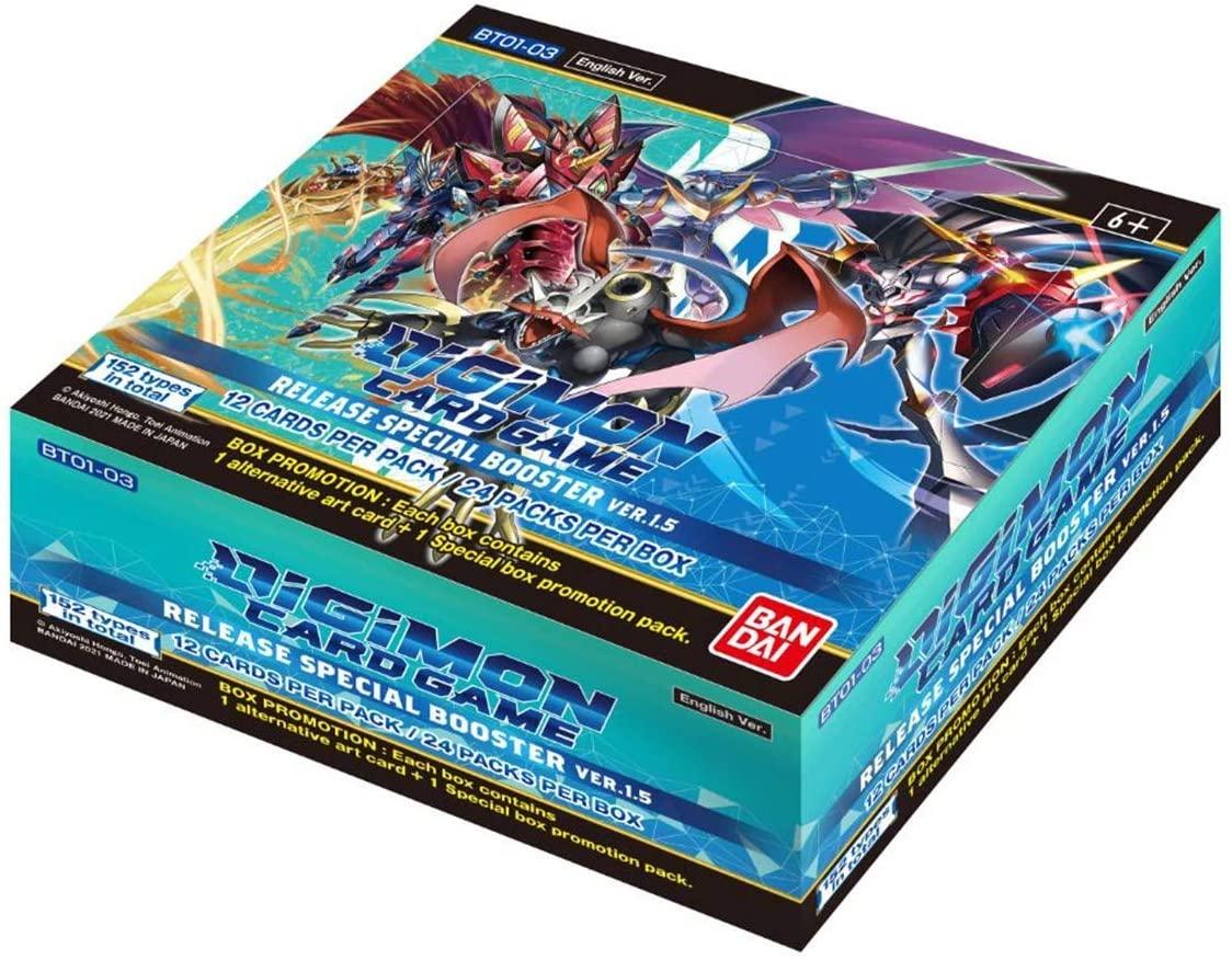 Digimon Card Game Special Booster 1.5 Display