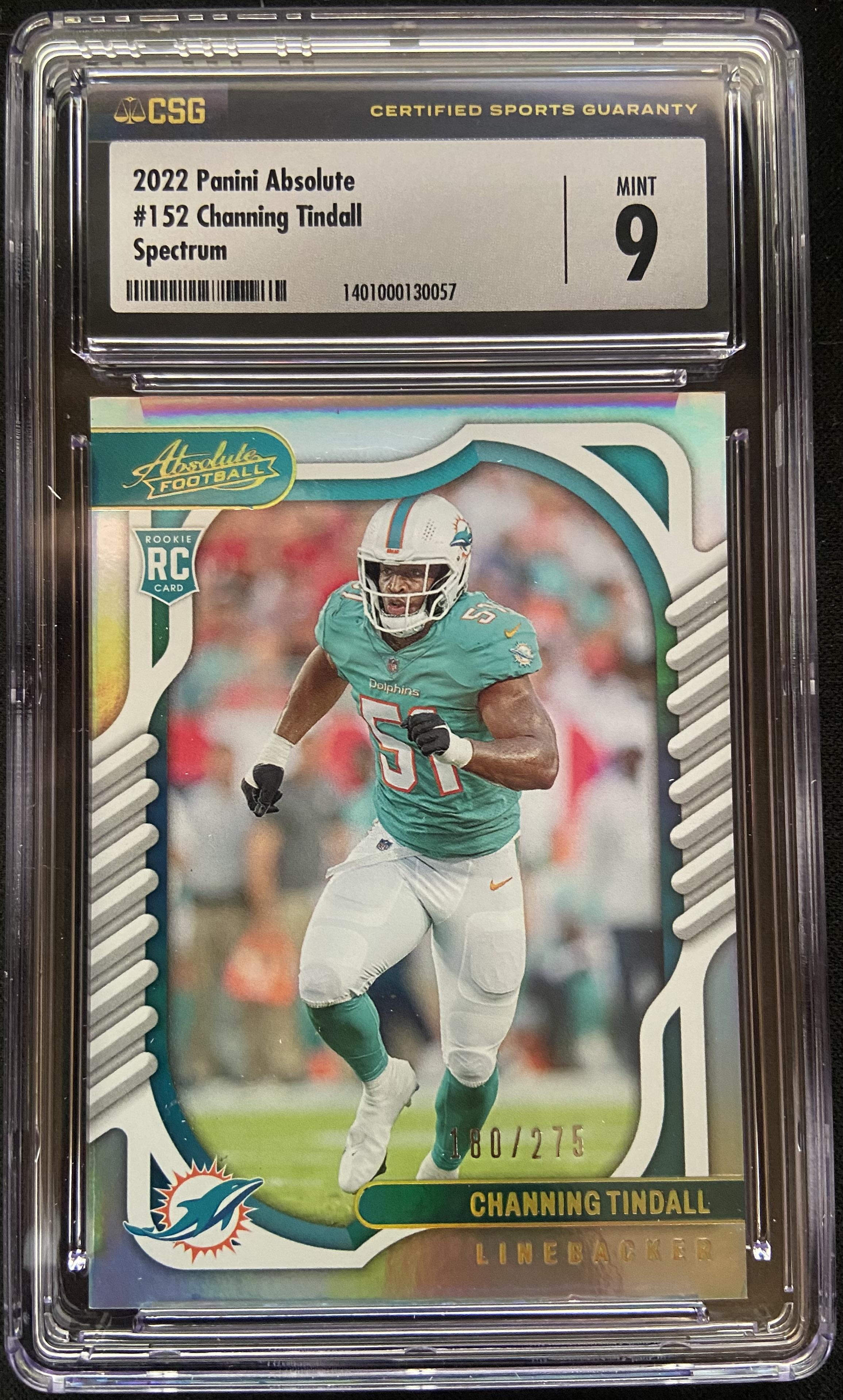 Panini Absolute Channing Tindall /275 CSG 9